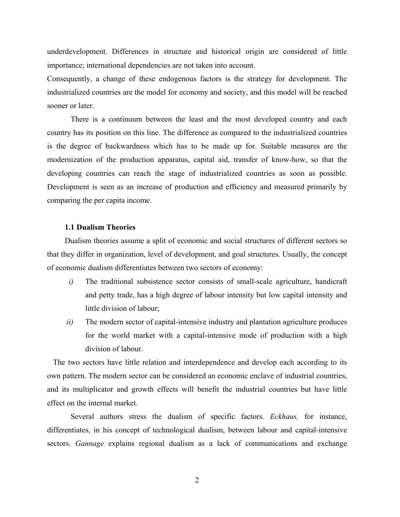 BBM Development Studies Module — page 6 of 76